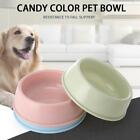 Candy Color Pet Bowl Puppy Kitten Plastic Food Bowl✨3 V4A0