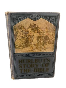 Hurlbuts Story of the Bible Jesse Lyman Hurlbut 1947 Hardcover Used Book Vintage - Imagen 1 de 6