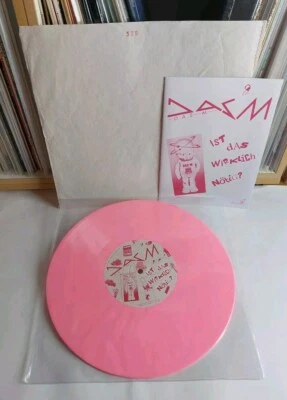 Das M - ist das wirklich nötig? / pink vinyl 10" / Minimal Synthwave / Hertz 028 - Bild 1 von 4