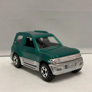 Rare Mint Condition Tomica Green Mitsubishi Pajero 1/63 Scale Diecast Toy Car - Picture 1 of 5
