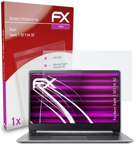 atFoliX Película Vidrio para Acer Swift 1 SF114-32 9H Armadura protectora - Afbeelding 1 van 5