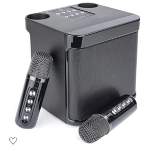 Karaoke Machine with 2 Wireless Microphones for Adults, FULLIFE Kids Portable... - Picture 1 of 7