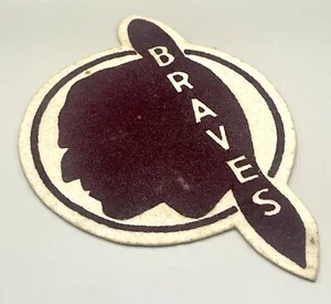 Parche preferido de béisbol (Douglas) de los Milwaukee Braves de 1950 ¡genuino! ¡Vintage! - Imagen 1 de 5