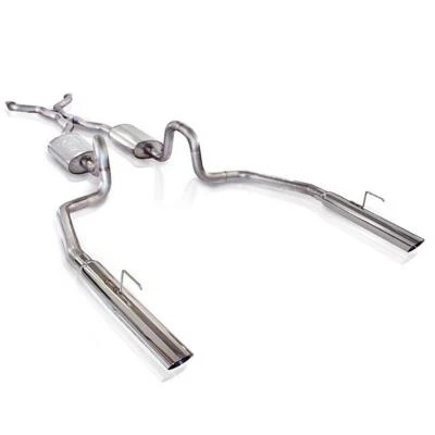 Stainless Works CRVIC03CB Stainless Works Dual Turbo Chambered Mufflers Factory - Image 1 of 4