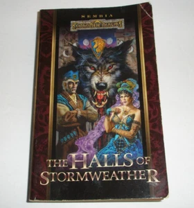 Halls of Stormweather Forgotten Realms Sembia  PB  lst Printing   2000  WBC - Imagen 1 de 6