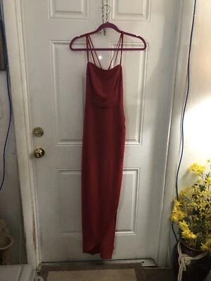 bcbg maxi dress red size 4 NWT Foto 1 de 4