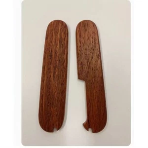 1 par de escalas de mango de palo de rosa para navajas suizas Victorinox de 91 mm - Imagen 1 de 2