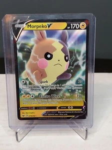 Pokémon Espada y Escudo - Morpeko V - 079/202 Ultra Raro M/CASI NUEVO - Imagen 1 de 2