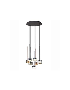 Modern Design Multicolor Glass Pendant Light 8 Lights MN-239 - Picture 1 of 1