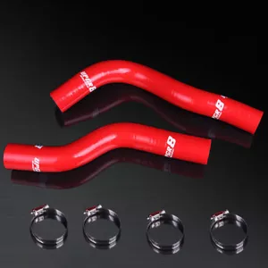 08-12 Honda Fit Jazz GE8 RS GE9 L15A 1.5L I-VTEC Red Radiator Silicone Hose Kit - Picture 1 of 1