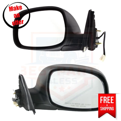 Juego de 2 espejos retrovisores Kool Vue TO1320189 TO1321189 para Toyota Tundra Limited 2000-2004 Foto 1 de 4