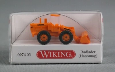 WIKING 097403/0974 03 (Spur N,1:160) Radlader (Hanomag) - orange - NEUWARE! - Bild 1 von 4