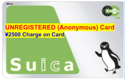 ¥2500 Pre-Charged New JR Penguin Anonymous Blank Suica Transportation IC Card - Image 1 of 4