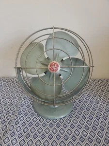 Vintage GE Electric Personal Fan FMIONSI Green Color Read Description - Picture 1 of 24