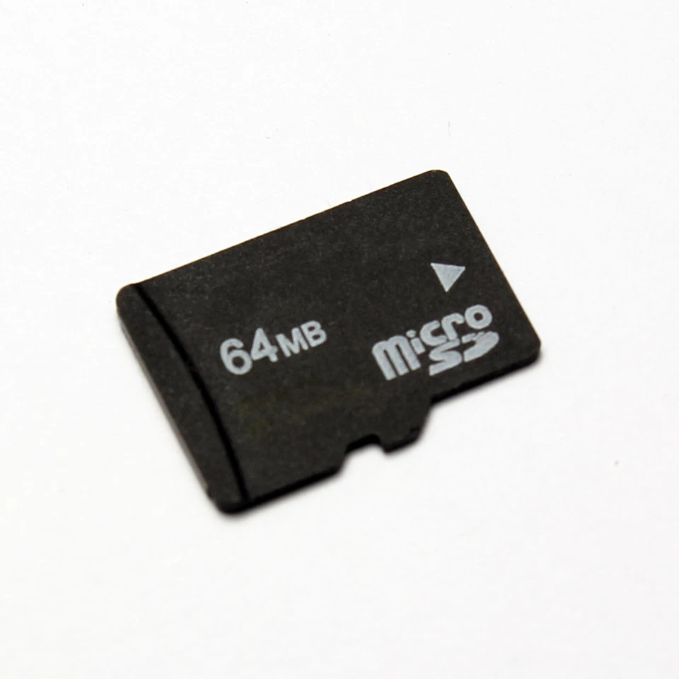 10pcs 64MB MicroSD Card TF TransFlash Card 64MB TF Cards With Plastic Cases - Image 1 of 1