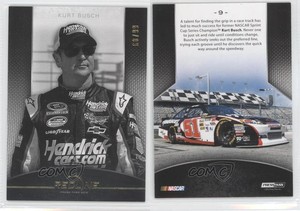 2012 Press Pass Redline Color Proof Black & White /99 Kurt Busch #9