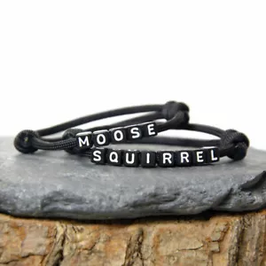 Supernatural Armband Set - Elch und Eichhörnchen Set - handgefertigt - UK - Bild 1 von 1