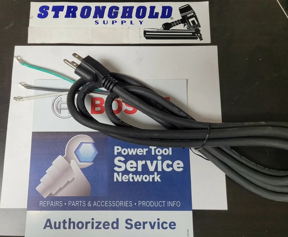 NEW 9' 1619X01570 REPLACEMENT POWER CORD 9' FLEX CORD LONG SKIL & BOSCH TOOLS - Image 1 of 1