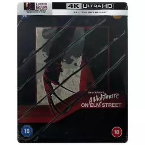 A Nightmare on Elm Street 4K + Blu-Ray Steelbook - UK Release Limited Edition - Picture 1 of 2