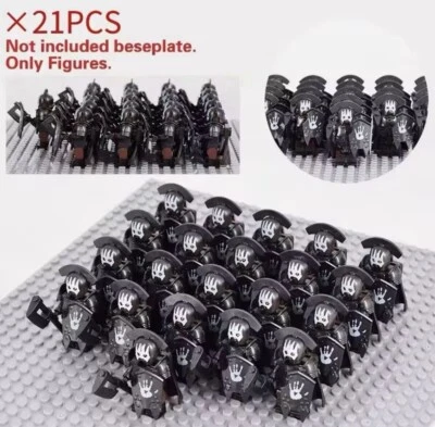 Señor de los Anillos Orcos Personalizado Lego Uruk-hai Legión Orco Ejército Hobbit 21x Orco Foto 1 de 4