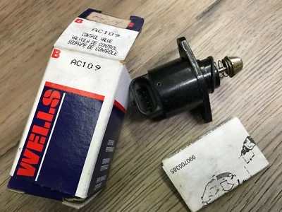 NUEVO WELLS GM BUICK OLDSMOBILE PONTIAC RALENTÍ VÁLVULA DE CONTROL DE AIRE AC-109 Foto 1 de 2