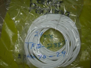 PARKER PTFE Teflon O-Ring Seal 3.75" OD x 3.5" ID x .125" 1/8in Thickness 2-238 - Picture 1 of 2