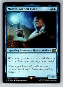 Matoya, Arconte Elder Foil Final Fantasy Magic the Gathering MTG - Foto 1 di 2