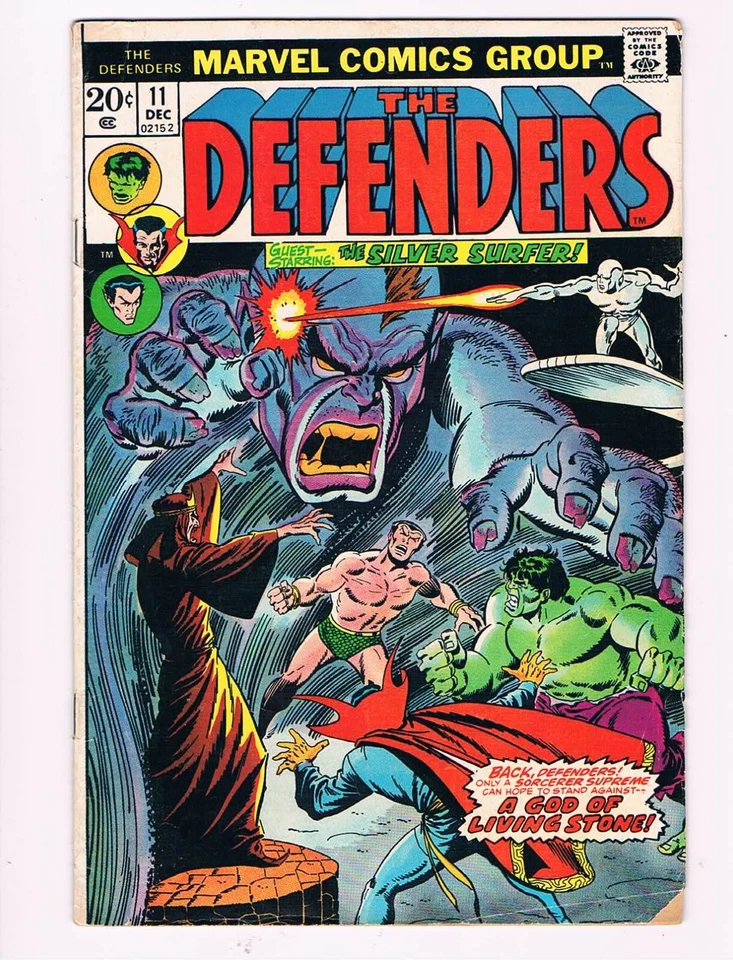 Defenders #11 -Silver Surfer; Marvel 1973 Foto 1 de 1