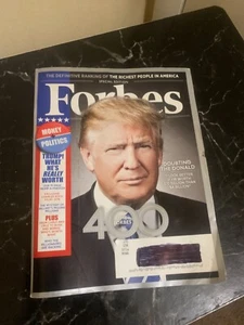 Forbes Magazine October 19 2015 400 Special Edition Donald Trump Money Politics - Picture 1 of 3