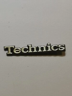 TECHNICS Logo Badge For Hifi Separate Genuine Part RGB0025 - Image 1 of 4