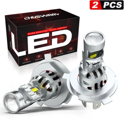 2 PIEZAS PARA KIA RIO Sedán 2001-2017 Faro LED Bombillas de haz alto/bajo 9003 H4 Blanco Foto 1 de 4