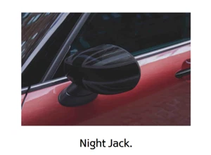 Original MINI Satz Außenspiegelkappe Night Jack links rechts ab 07-2019 - Bild 1 von 2
