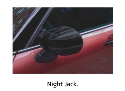 Original MINI Satz Außenspiegelkappe Night Jack links rechts ab 07-2019 - Bild 1 von 2