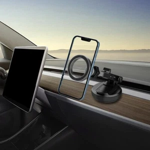Support Voiture Smartphone avec Support Magnétique Forte et Angles Réglables - Photo 1 sur 8