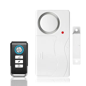 Door Window Entry Security ABS Wireless Remote Control Door Sensor Alarm New - Picture 1 of 12
