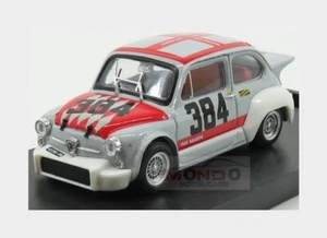 1:43 Brumm Fiat 600 1000 Abarth #384 Spagnol Trento-Bondone 1971 Gargan R431 Mod - Foto 1 di 2