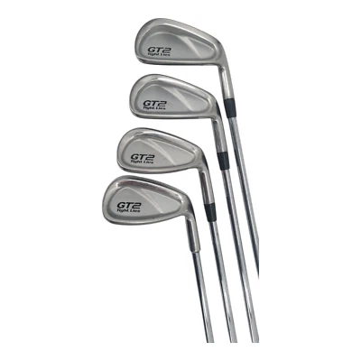 Adams Golf GT2 Tight Lies Mens RH 4 Irons Golf Club Bundle with Steel Shafts - Image 1 of 4