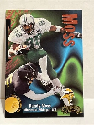 1998 Skybox Thunder Randy Moss Rookie Card#242 NM/Mint Condition - Image 1 of 2