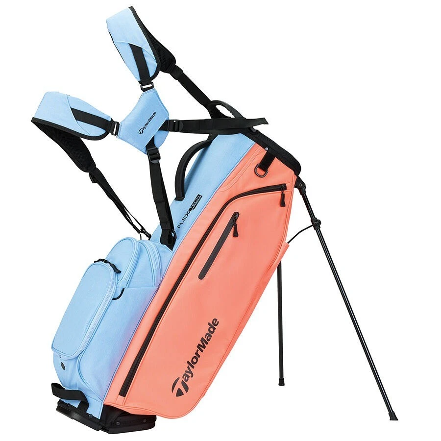 Nova Bolsa de Suporte TaylorMade Golf Feminina Flextech Crossover Coral/Azul Claro - Imagem 1 de 1