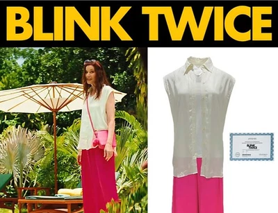 BLINK TWO (2024): Geena Davis/Stacy 3 piezas pantalla usado conjunto estudio certificado de autenticidad Foto 1 de 4