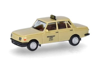 HERPA, WARTBURG 353 Taxi Lipsia colore beige, 1/87,  HER097710 - Immagine 1 di 4