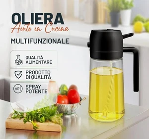 Spruzzino olio oliera multifunzione spray per friggitrice ad aria - Picture 1 of 6