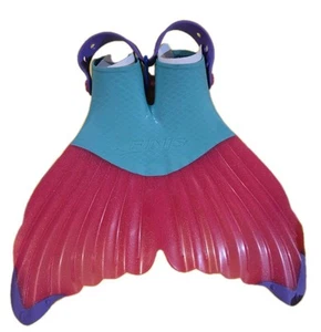 Finis Kinder Meerjungfrau Traum Schwimmflosse - Sparkly Pink, Blau & Lila - Bild 1 von 6