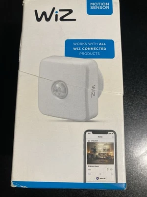 WiZ Indoor Motion Smart Sensor | 2 Batteries Included | 1 Pack | Open Box/NEW - Image 1 of 4