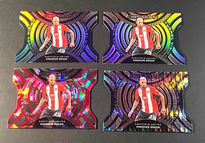 4 TUNNEL VISION - VINICIUS SOUZA - 2023/24 PANINI OBSIDIAN - SHEFFIELD UNITED - Image 1 of 2