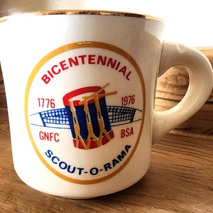 Taza Boy Scouts Of America Copa BSA Bicentenario Scout-O-Rama 1776-1976 GNFC - Imagen 1 de 6