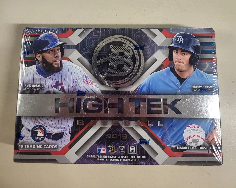 2018 Topps High Tek MLB Baseball Factory sealed Hobby Box - Image 1 of 1