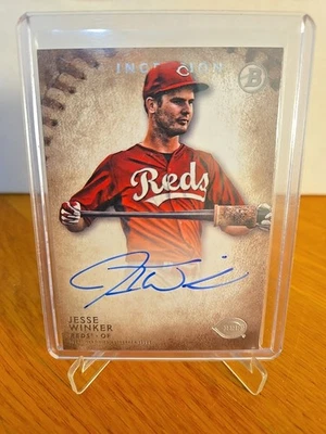 2015 Bowman Inception - Prospect Autographs Jesse Winker #PA-JW (AU, RC) - Image 1 of 2