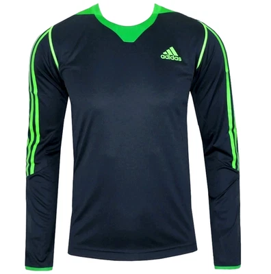 Adidas Athletics Herren Longsleeve Laufshirt langarm Shirt Sport navy dunkelblau