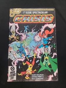 Crisis on Infinite Earths #1 DC Comics 1985 Vintage DC Comics NM- 9.2 KEY 🔑  - Picture 1 of 12